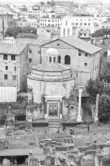 Temple of Romulus. Rome, Italy.