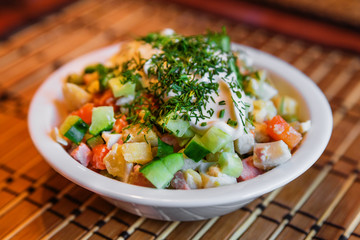 Russian salad (Olivie)