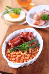 Cooked breakfast or brunch