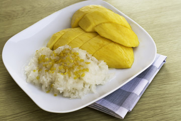 Mango with sticky rice