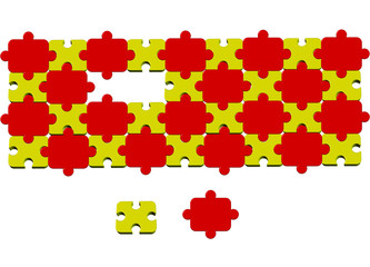 sarı kırmızı pazıl