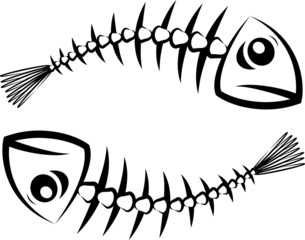 Fish silhouette