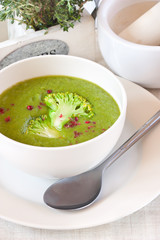 Broccoli soup.