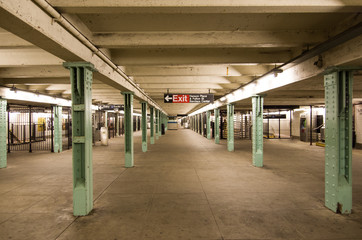 Subway Station New York, U-Bahn