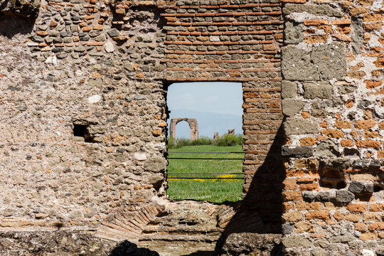 ninfeo Villa dei Quintili-Appia-particolare