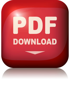 Pdf download button. Vector illustration.