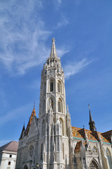 Obraz premium St. Matthias Kathedrale in Budapest, Ungarn