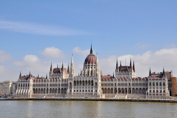 Fototapeta na wymiar Parlament w Budapeszcie, Ungarn