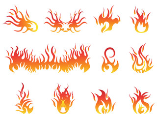 flame symbols
