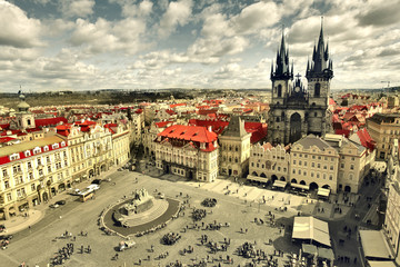 old town of Prague - obrazy, fototapety, plakaty
