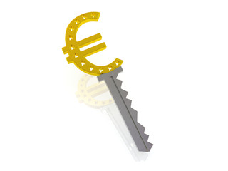 Key and euro
