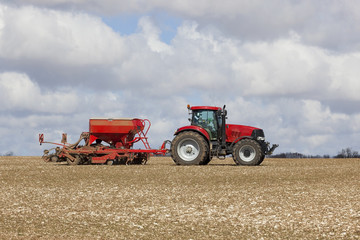 red tractor