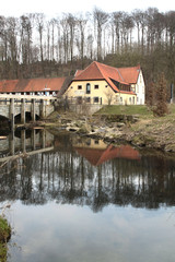Fototapeta na wymiar Obere Mühle in Detmold