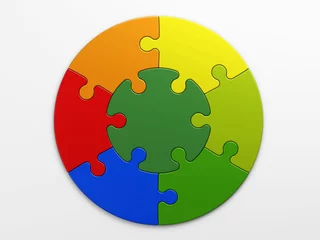 puzzle pieces to place concepts © Numax3d