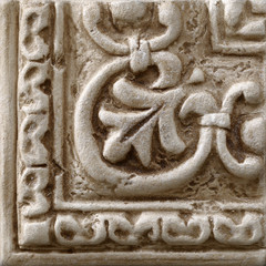 marble decorated background tiles, mosaic