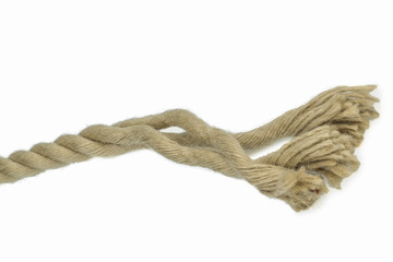 Stück eines Seils