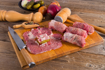 meat beefs olive