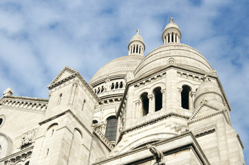 Fototapeta na wymiar Sacre Coeur Basilica (1914), Paris, France