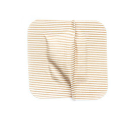 wrinkle used sticking plaster