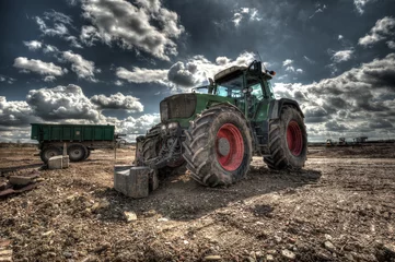 Fotobehang traktor hdr 2 © Superingo