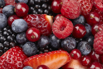 Fruchtsalat aus Beeren