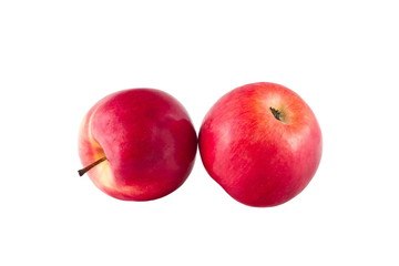 Image of fruit red sweet ripe apples