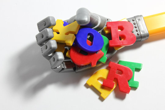 Robot Hand and Alphabets