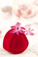 Heart shaped gift box