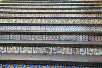 Scala di S. Maria del Monte - XVII secolo - Caltagirone