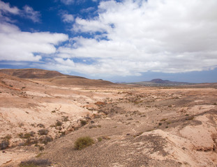 Fototapeta na wymiar śródlądowych Fuerteventura