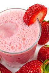 strawberry smoothie