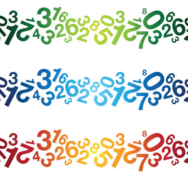 abstract number background
