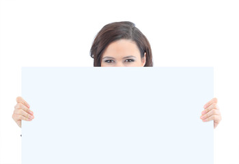 Beatiful business woman . Isolated