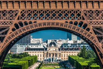 Zelfklevend Fotobehang ecole militaire paris city France © snaptitude