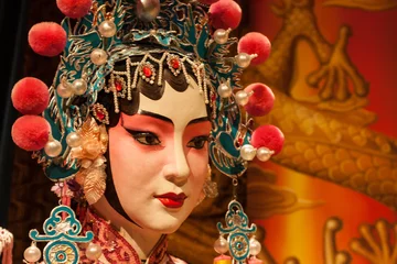 Printed roller blinds Beijing Peking opera actress