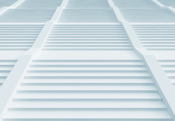 Obraz premium blue stairs