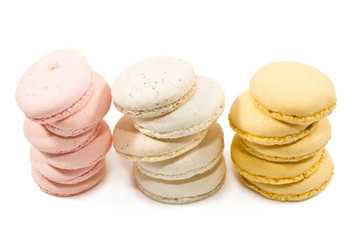 colorated waffles for macarons