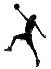basketball player silhouette