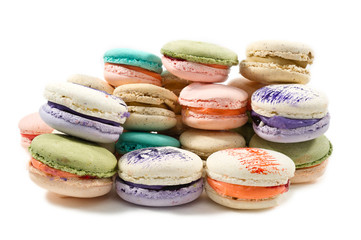 colorated macarons