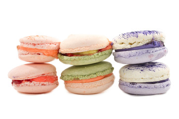 colorated macarons