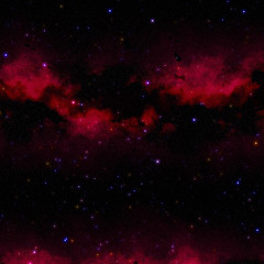 Fototapeta na wymiar Abstract colorful space nebula