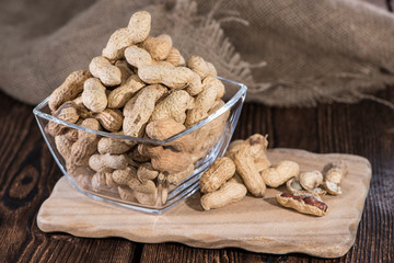 Peanuts in a bowl