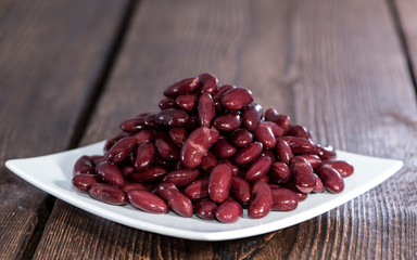 Kidney Beans on plate