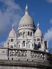 Fototapeta na wymiar Die Kirche Sacré-Cœur