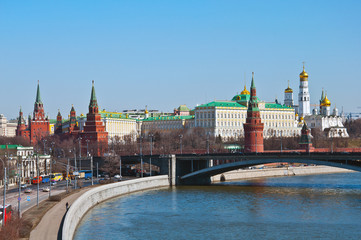 Kremlin in Moscow, Russia. landmark