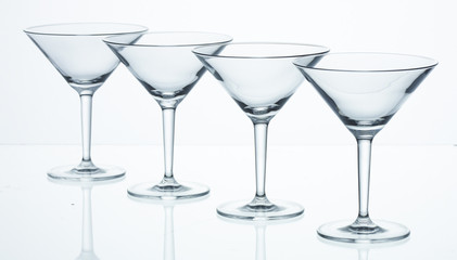 Martini Glass Isolated