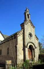 Fototapeta na wymiar Chapelle du Saint-Sacerdos à Argenetat.