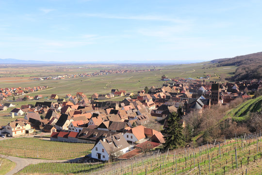 Gueberschwihr et le vignoble d'Alsace