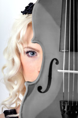 Woman with violin
