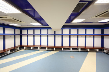 Cloakroom in Stadium